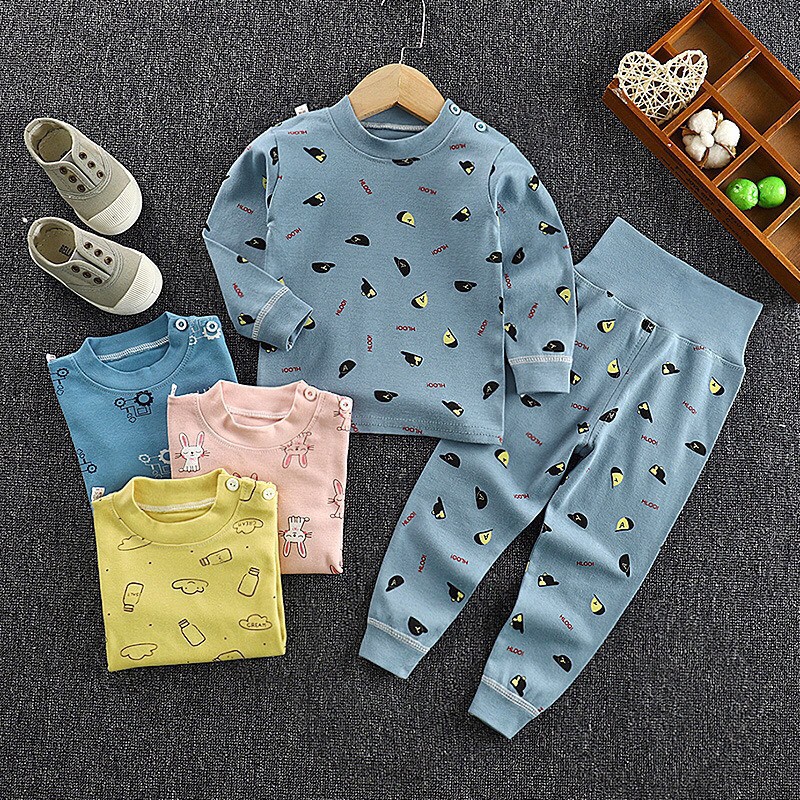 Bộ cotton cạp cao cho bé!