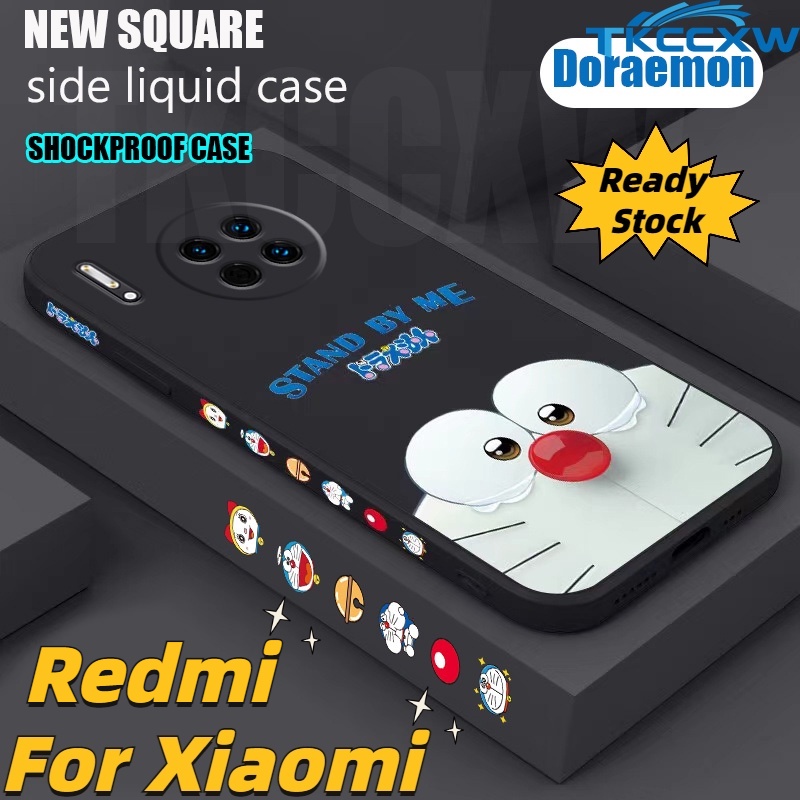 Ốp điện thoại silicon dẻo hình Doraemon nhiều màu tùy chọn cho Xiaomi Redmi 9a 9t K20 K30 K40 Pro Plus K40 K30 Ultra