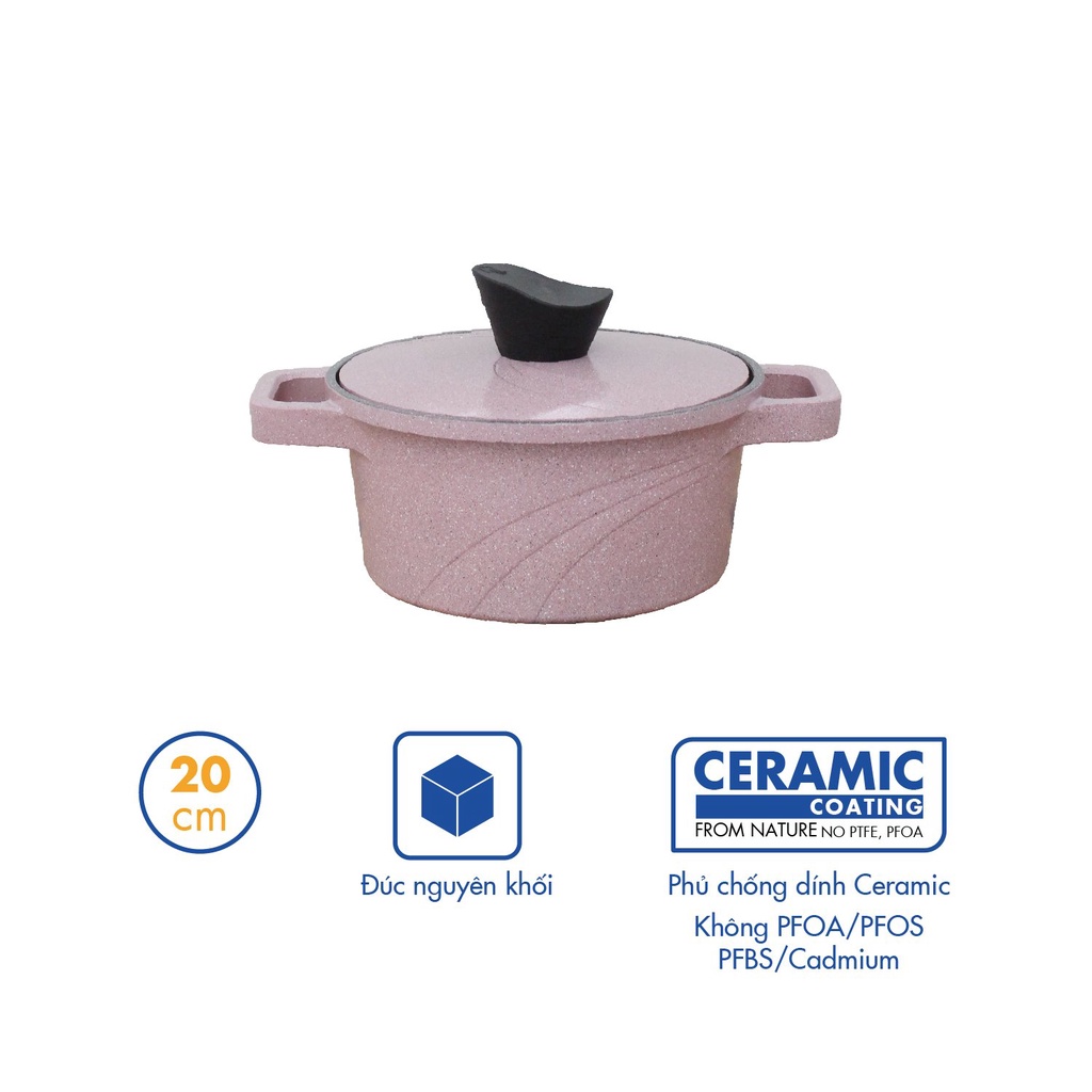 Nồi nấu Levante đáy từ Korea King KP-20LI / KP-24LI / KP-28LI