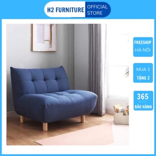 [FREESHIP HÀ NỘI] Ghế sofa đơn Béo Tami H2 Furniture êm ái, chất liệu nỉ khung gỗ tự nhiên