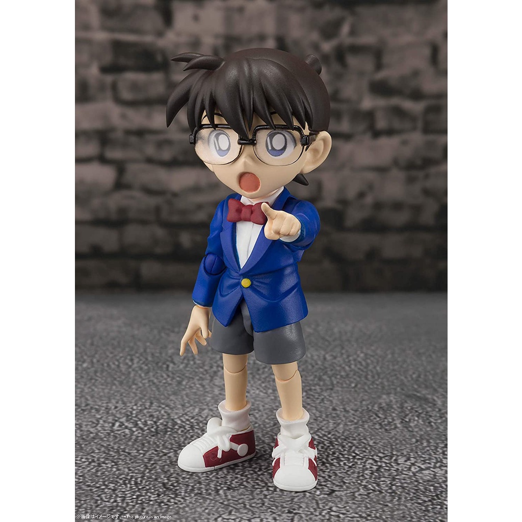 Mô hình SHF Conan Edogawa Chase Tracking Edition chính hãng Bandai S.H.Figuarts Detective Có ảnh thật