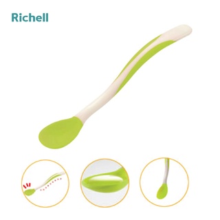 Muỗng mềm Richell xanh lá