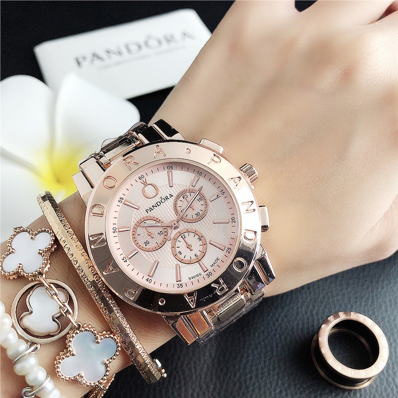 Đồng hồ đeo tay nữ bằng thép không gỉ Pandora dành cho nữ