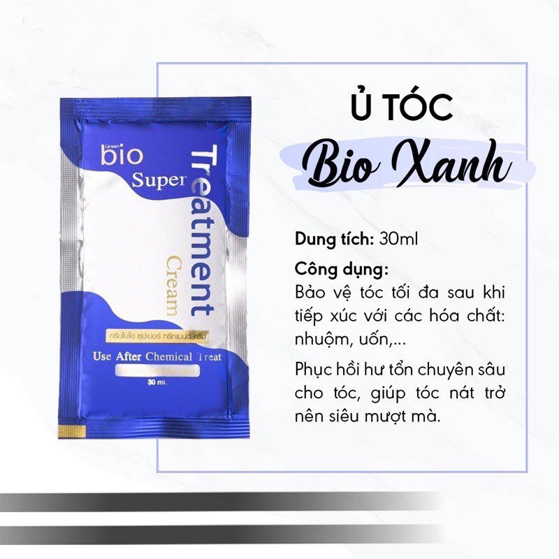 Kem hấp ủ tóc Biotin siêu mềm mượt, phục hồi tóc hư tổn 30ml Kenzii