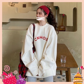 Áo Sweater Nỉ Bông Blossin Thu Đông Ulzzang Unisex Form Rộng
