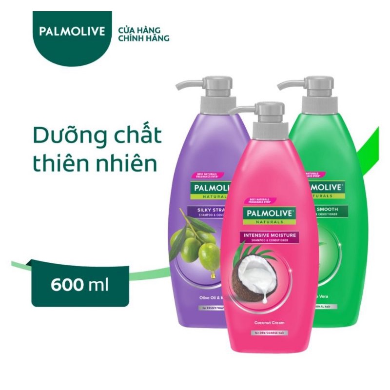 Dầu gội xả Palmolive thiên nhiên 600ml