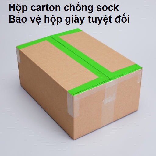Bộ Box + Băng Niêm Phong Double Box cho giày [SALE] Hộp Carton Bảo Vệ Box Giày