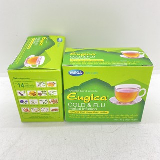 Trà Thảo Dược Eugica Cold & Flu Hộp 10 Gói