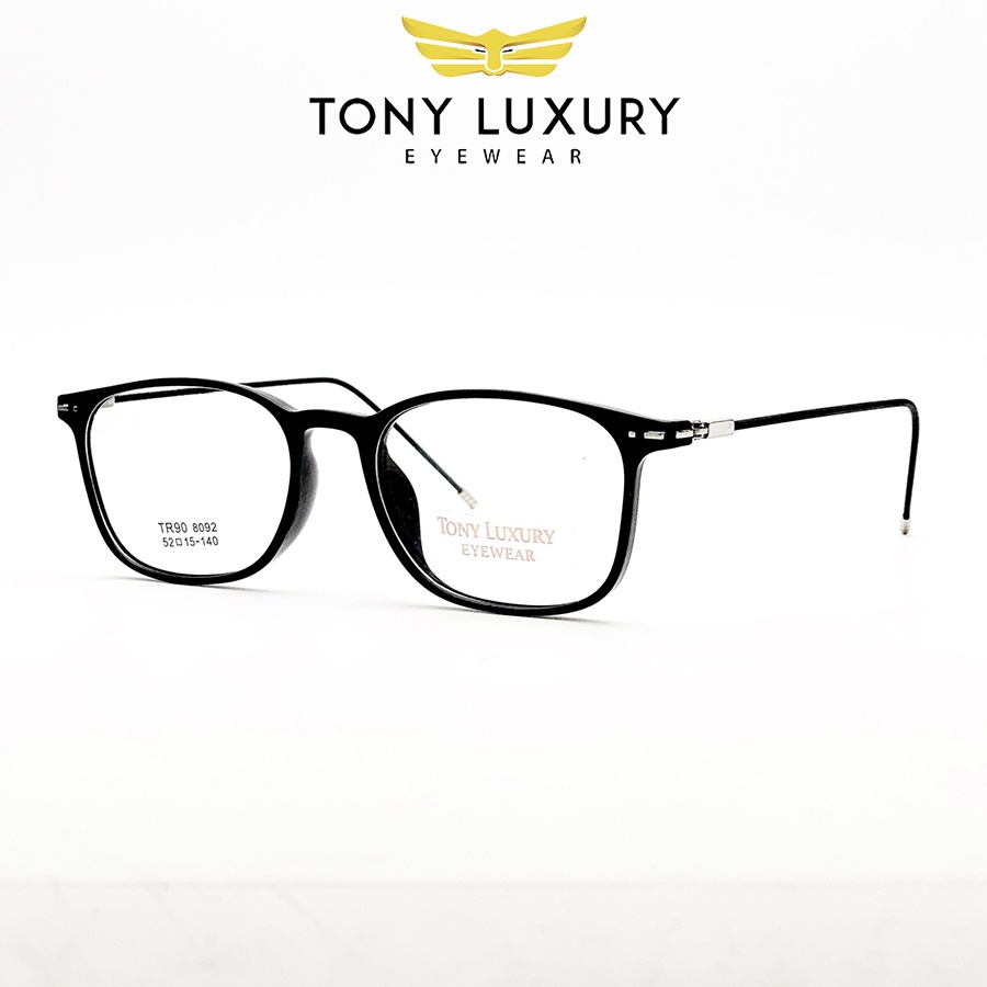 Gọng kính cận nam nữ Tony Luxury Eyewear chính hãng 52-19-147 - Nhận Cắt Tròng Cận Viễn Loạn