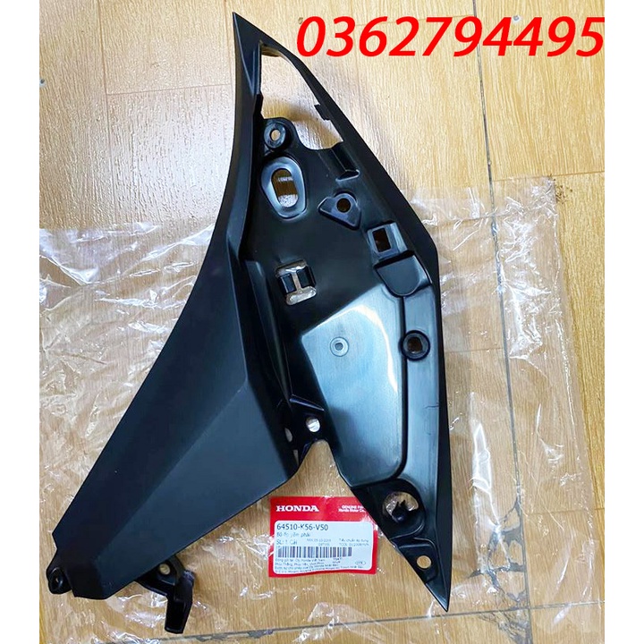 Yếm bửng trong nhám/ Ốp yếm trong nhám Winner X Zin chính hãng Honda