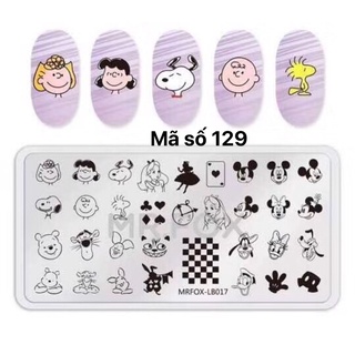 Bảng in mã 129