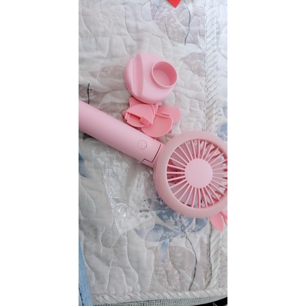 [TẶNG 2 PIN DỰ PHÒNG] Quạt cầm tay mini - quạt để bàn PHÁT SÁNG CHÍNH HÃNG iMeBoBo | BigBuy360 - bigbuy360.vn
