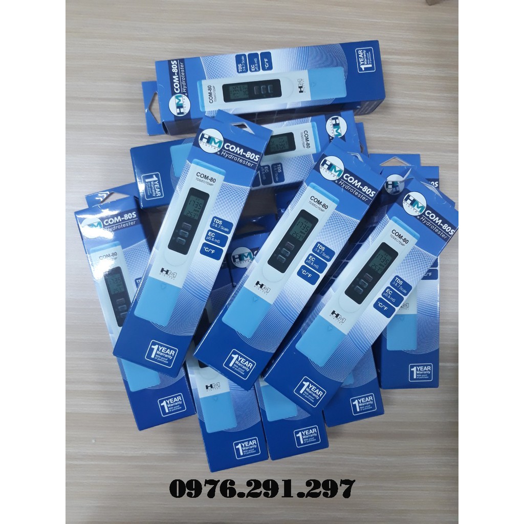 Bút đo TDS và EC trong nước Com80 - HMDigital Mỹ