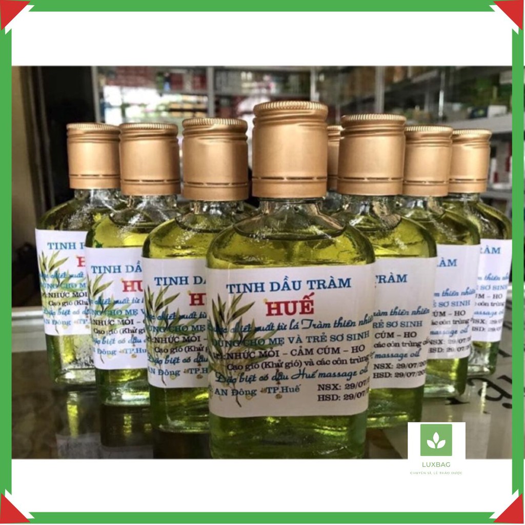 Combo 5 tràm dẹt Huế 100 ml