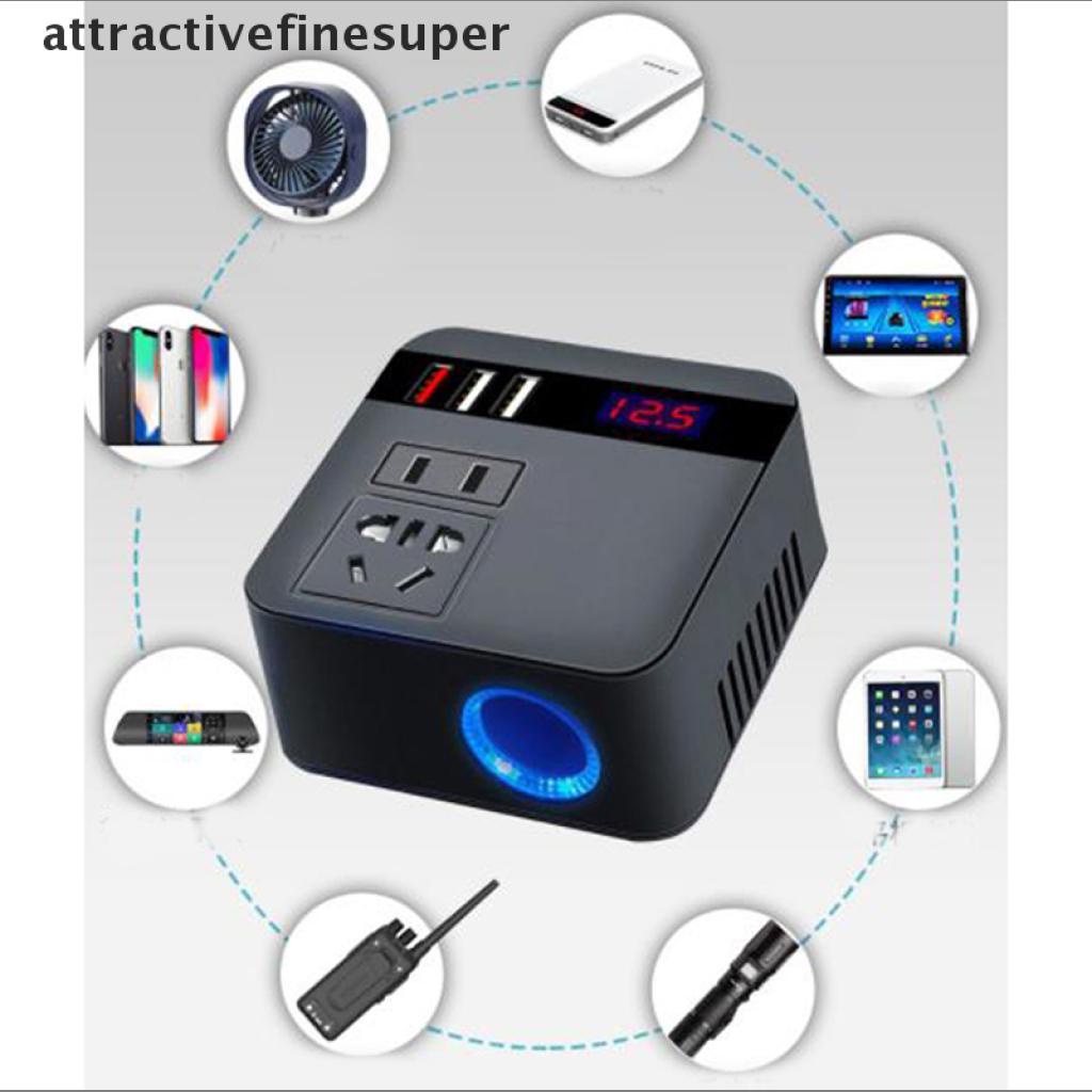 Bộ chuyển đổi nguồn điện 150W 12V/ 24V sang 110V/ 220V dành cho xe hơi