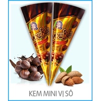 Set 10 cây kem ốc quế thương hiệu Hùng linh - Kem ngon của người Việt