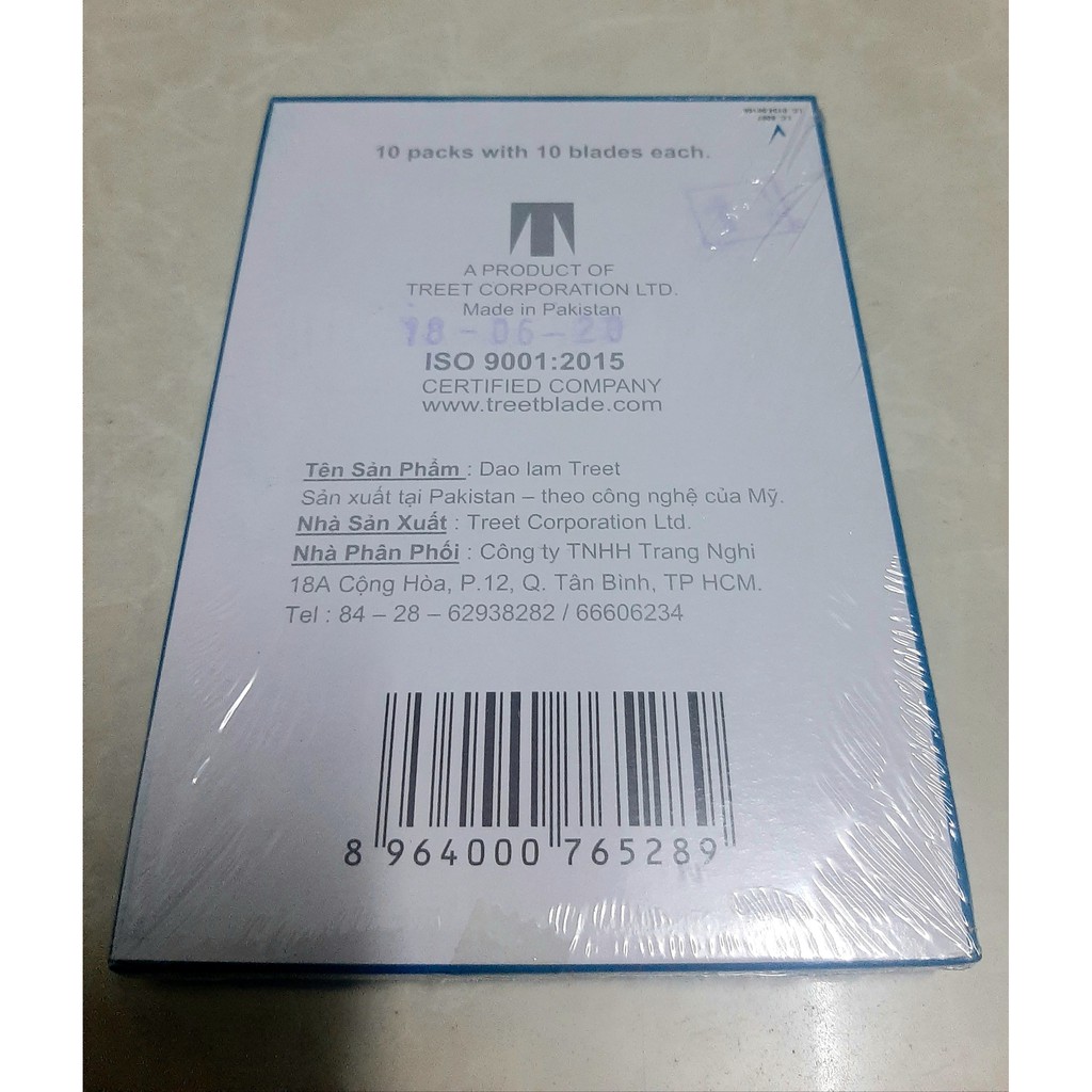 Dao Lam Treet Xanh 100 Lưỡi