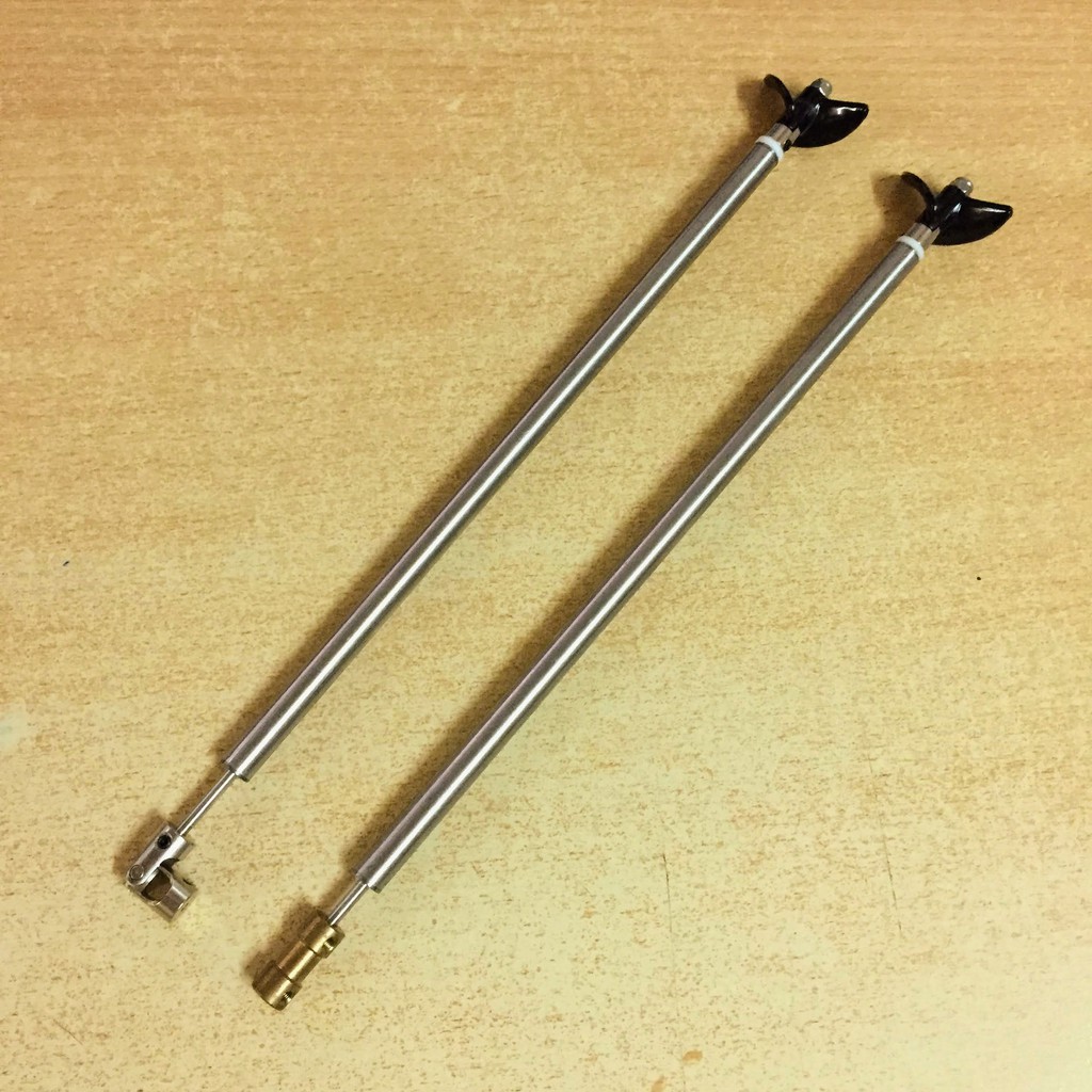 Trục chân vịt lõi 3mm kèm trục chuyển động và chân vịt 2 lá