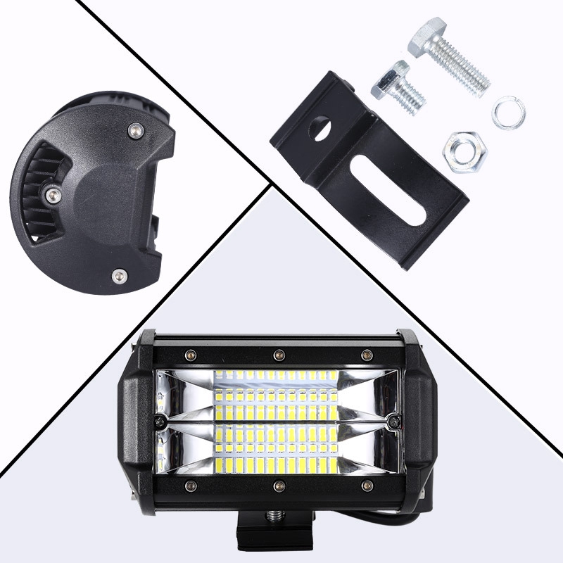 Offroad 14cm 72W LED Work Light Bar Spotlight 12V 60V CAR TRUCK SUV BOAT ATV 4WD DRIVING LED LAMP