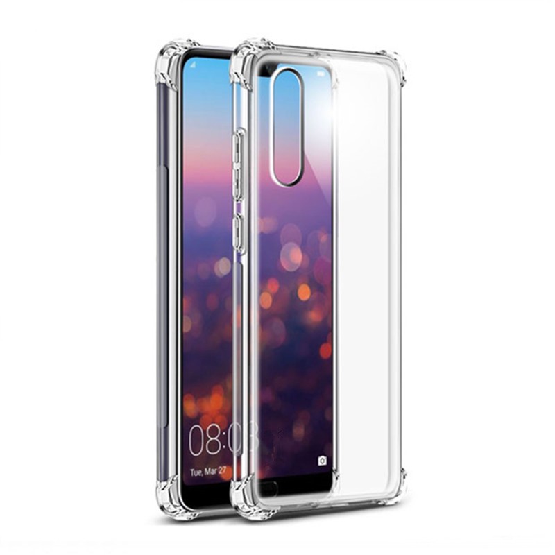 Ốp điện thoại mềm màu trong suốt cho Huawei Honor 10 9i 7A 7s 8X Max P20 Mate 20 Pro V10 Play Nova 3 3i 3e Lite