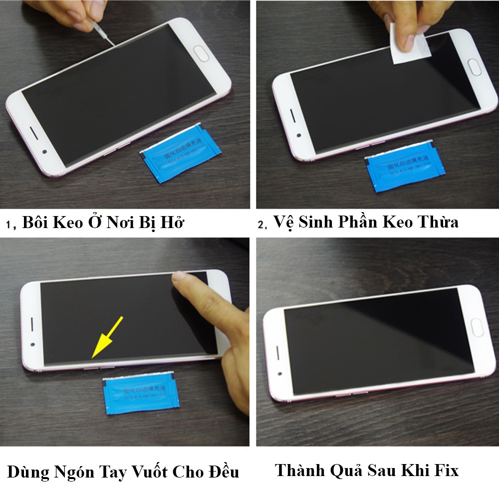 Keo Chống Hở Mép - Trám Viền - Gel Loại Xịn - Kèm Chổi Quét | BigBuy360 - bigbuy360.vn