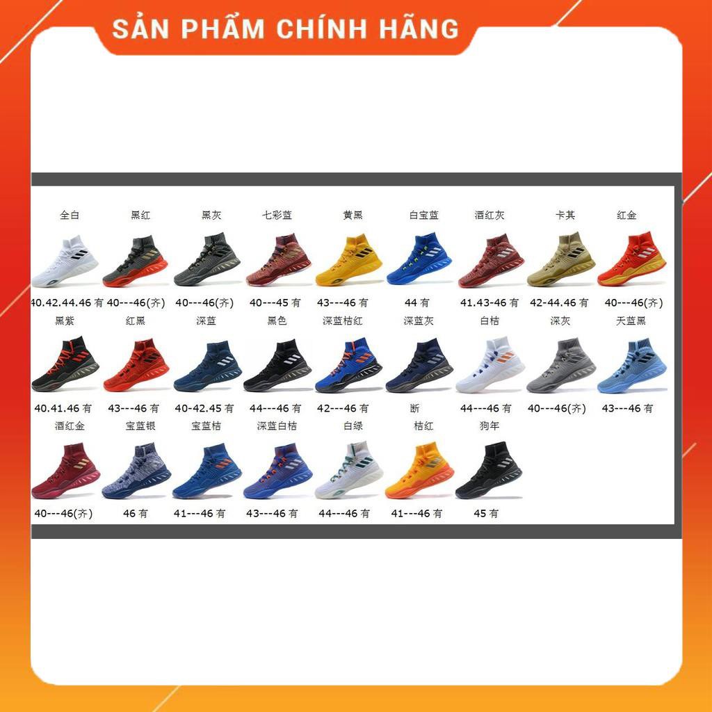 6.6 ĐẲ𝐍𝐆 𝐂Ấ𝐏 Giày bóng rổ Adidas crazy boom 2017 pk cho giày nam giày thể thao cao 40-46 .