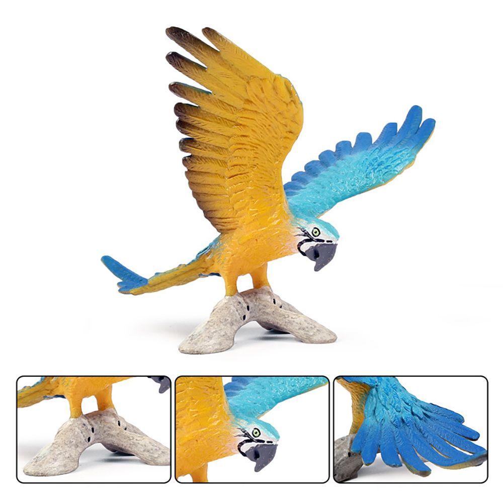 RAINBOW Mô Hình Vẹt Giả Sống Động Như Thật