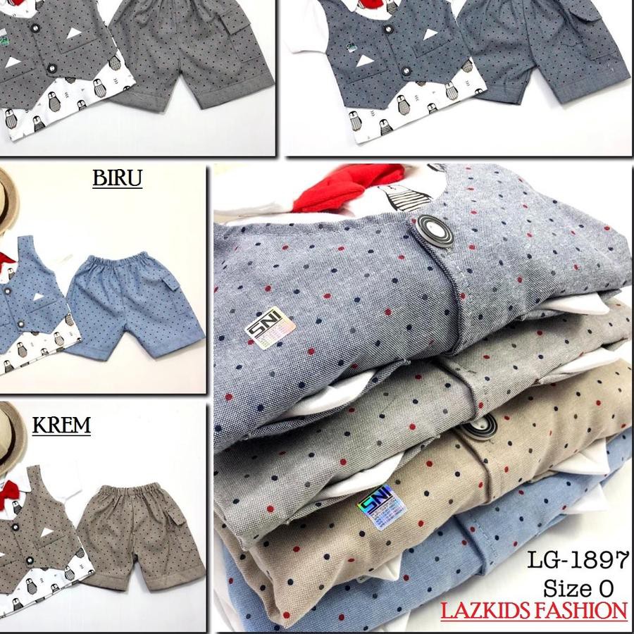 Bộ Đồ Vest ROMPI TUXED0 Cho Bé Trai Từ 3 Đến 10 Tháng Tuổi