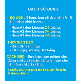 Bộ Dụng Cụ Niềng Răng Tại Nhà ( 3 giai đoạn )