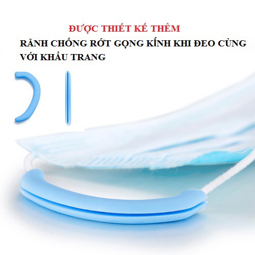 [Có sẵn] Quai silicone đeo khẩu trang êm tai chống vết hằn đỏ, hỗ trợ đeo cùng kính không rớt – PK44