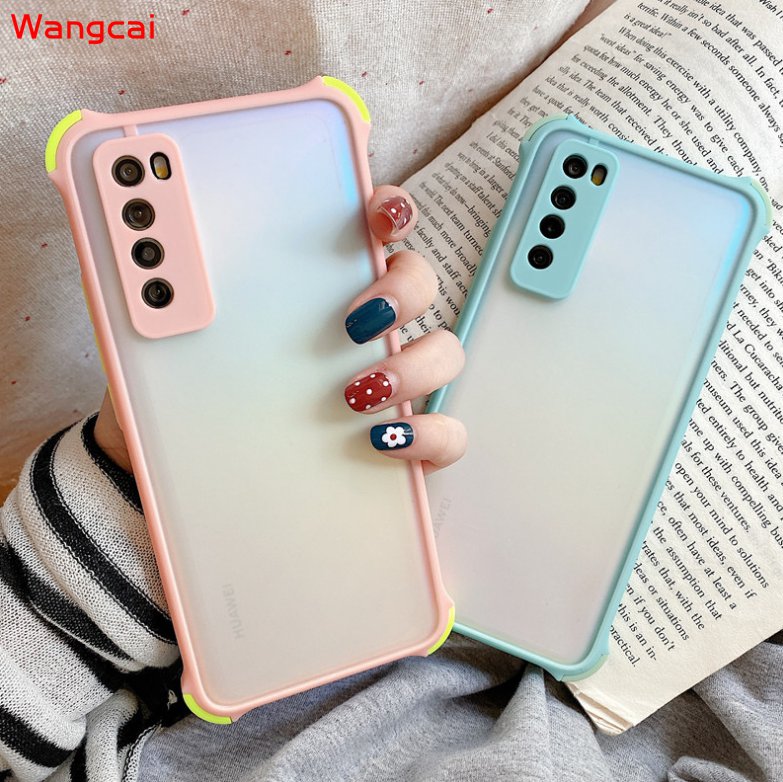 Ốp Điện Thoại Mềm Trong Suốt Chống Sốc Cho Huawei P40 P30 Pro Lite Y7 Prime 2019 Y9S Y8S