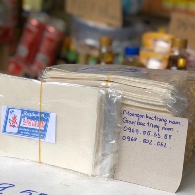 5 TỆP BÁNH ĐA NEM CUỐN THỊT - ĂN GỎI - ĂN SỐNG