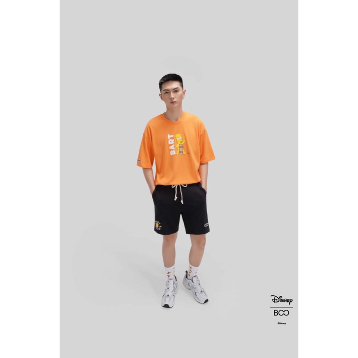 Áo Thun BOO Unisex Dáng Ovesized, Vải Cotton Cao Cấp In Graphic Bart Slake The Simpsons BZL