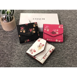 Ví Coach hoa mini