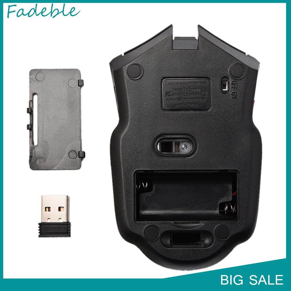 Chuột quang 6 nút 2400Dpi chuyên dụng cho PC Laptop tiện lợi