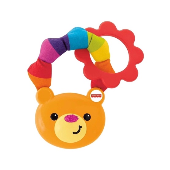 Lục Lạc Kèm Gặm Nướu an toàn cho Bé -Fisher Price Fun Teether Rattle