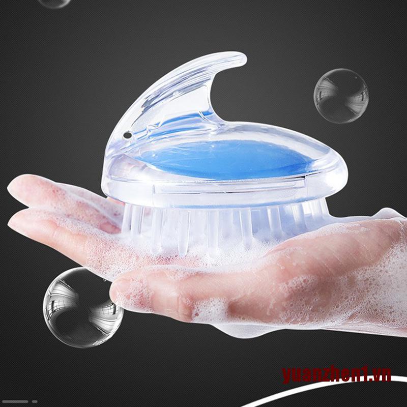1 Lược Gội Đầu Mát Xa Da Đầu Bằng Silicone