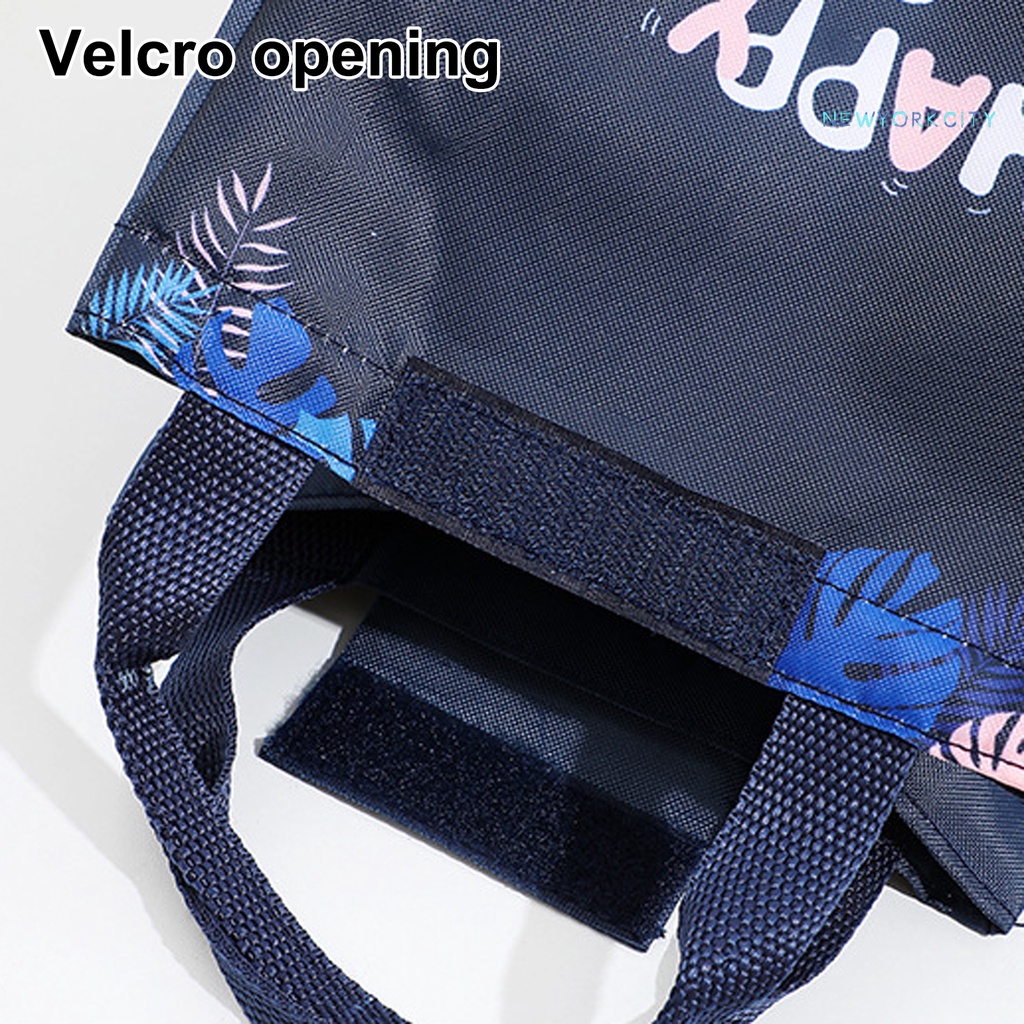 Túi Tote Cách Nhiệt Bằng Vải Oxford Mịn Chống Dầu Sức Chứa Lớn