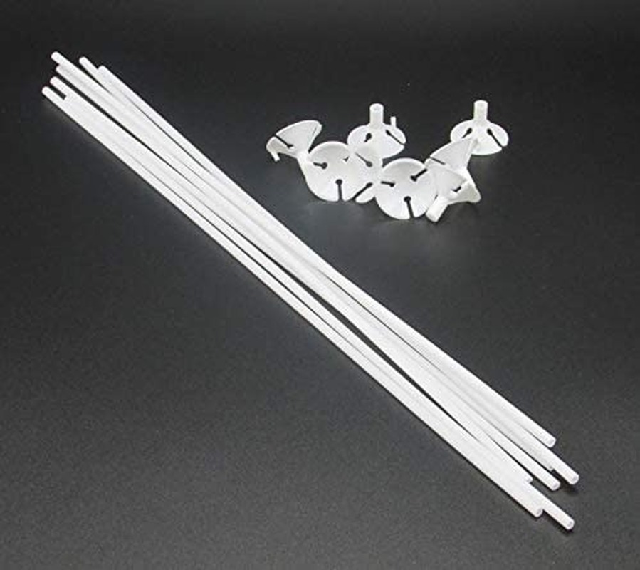 Set 20 giá đỡ bong bóng nhiều màu trang trí tiệc cưới