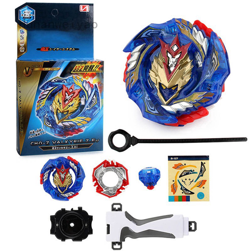 (FREE SHIP - FREE QUÀ TẶNG) Bộ Đồ Chơi Con Quay Hồi Chuyển Beyblade Burst B-127 Beyblade Cho-z Valkyrie.z.ev Kèm Phụ Kiệ