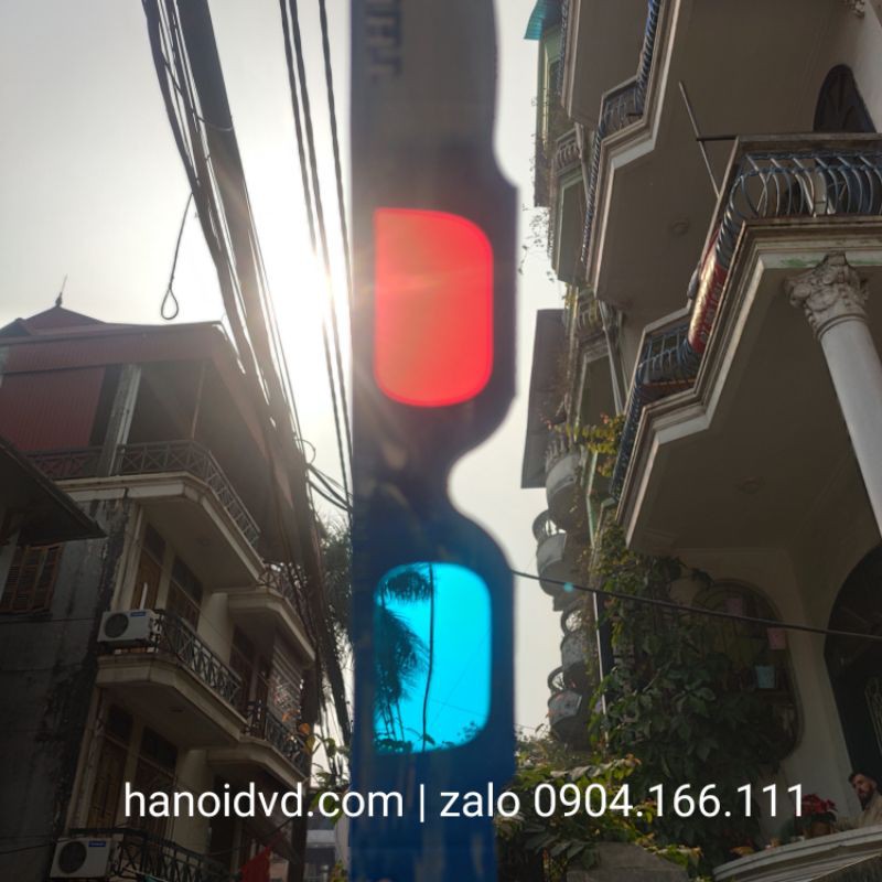 Kính xem phim 3D red-cyan giấy USA