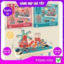 Đồ chơi bàn Lego vòng xoay khổng lồ-Trò chơi giải trí vui nhộn-sáng tạo-thông minh-bổ ích-game-lắp-ráp-xếp-hình