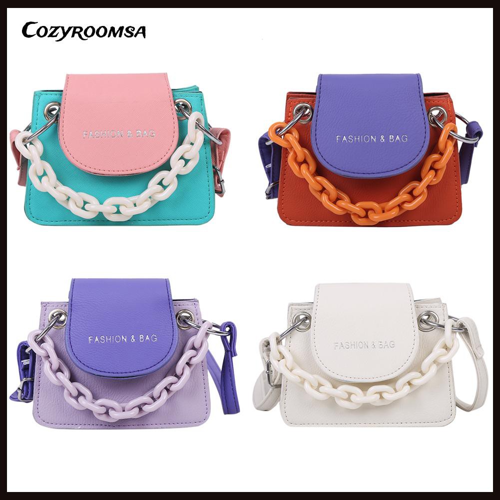 túi đeo vai dành cho nữ Đeo Chéo Chất Liệu Da Pu Thời Trang Cho Nữ