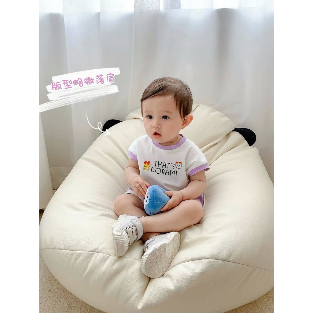 Bộ ba lỗ cho bé trai, bé gái nhân vật truyện tranh 8-18kg QATE567