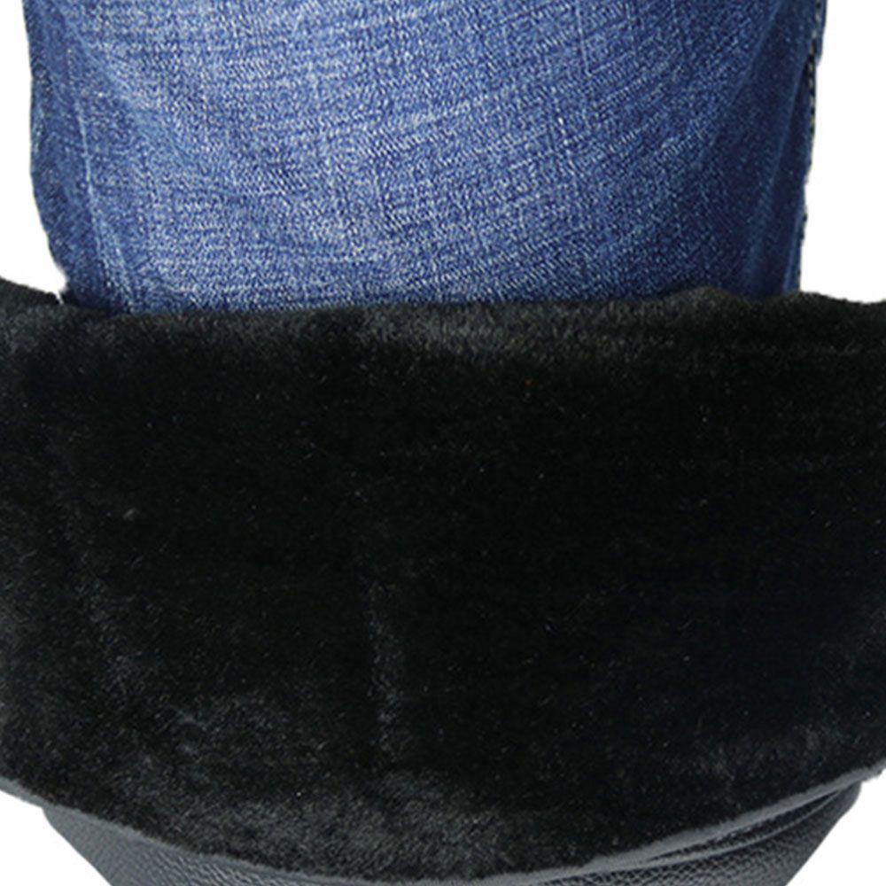 FOREVER 1 Cặp Vỏ Bọc Đầu Gối Bằng Da PU Giữ Ấm Chống Lạnh Có Thể Điều Chỉnh