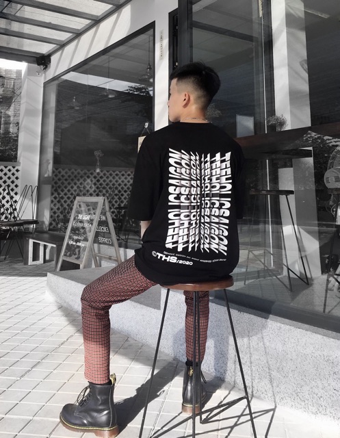 [TeeHolic] Áo Thun Unisex Form Rộng In Logo TeeHolic