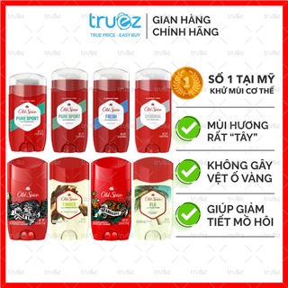 Lăn khử mùi Old Spice Mùi Hương Đặc Biệt Chuẩn [Mỹ] Pure Sport, Fresh, Original, Timber, Bearglove, Fiji, Wolfthorn [Chí