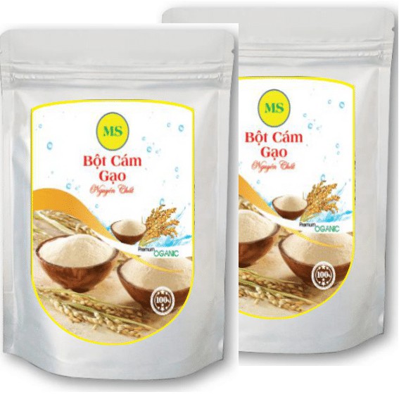 Bột cám gạo sữa non nguyên chất làm đẹp dưỡng da  (100g)