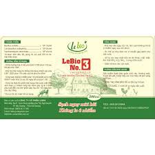 CHẾ PHẨM SINH HỌC LEBIO NO3  Chai 500ml Chuyển xử lý môi trường, xử lý mùi hôi thối, rác thải hữu cơ, nước thải...