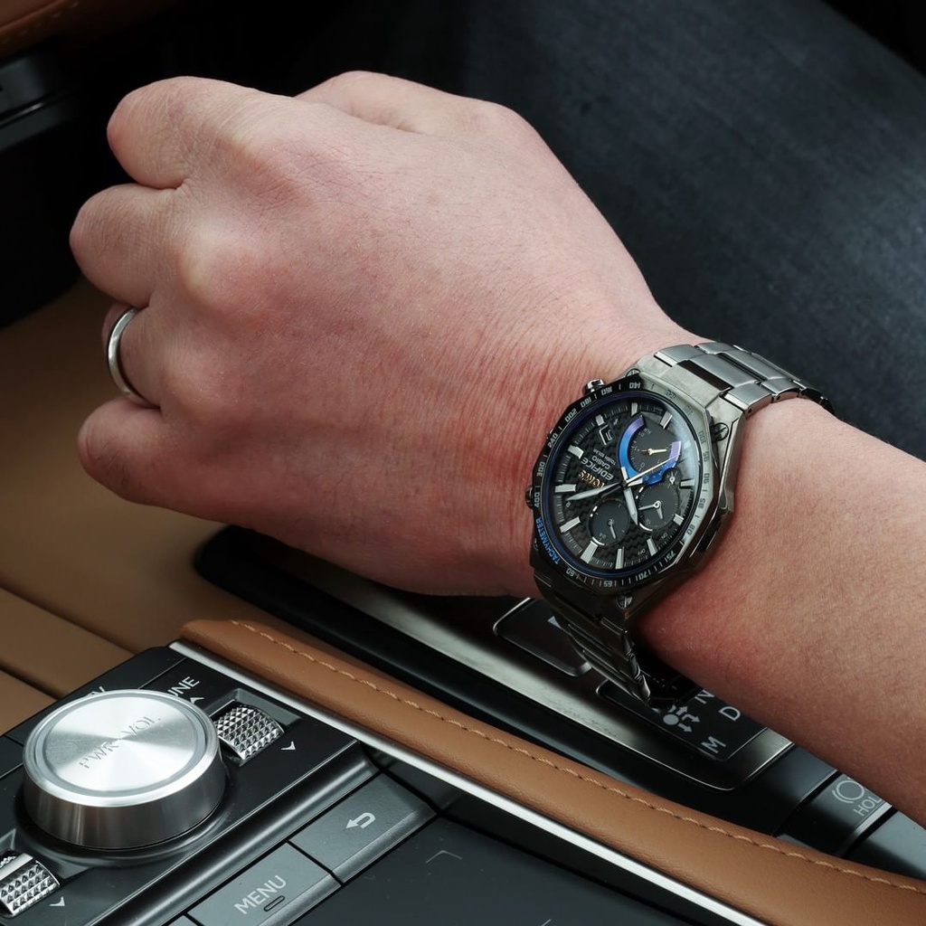 Đồng hồ nam dây thép Casio Edifice TOM'S EQB 1100TMS 1A Limited